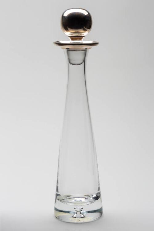 Tall Glass Decanter