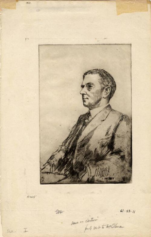 Portrait Of Charles Copeland(?) by James McBey