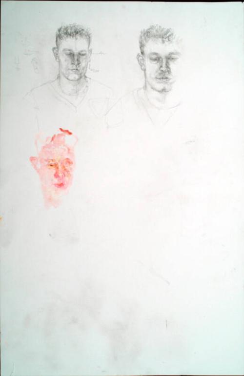 Studies for "Portrait of Paul Anderson" by Jennifer McRae