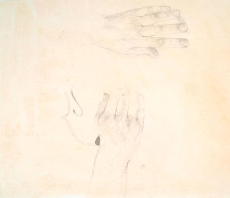 Study for "Portrait of Paul Anderson" by Jennifer McRae