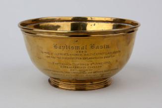 Brass Baptismal Bowl