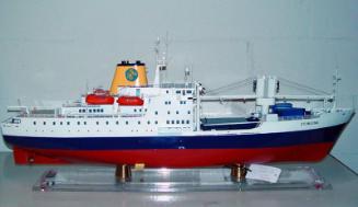 Ship Model Of Passenger/Cargo Vessel St Helena