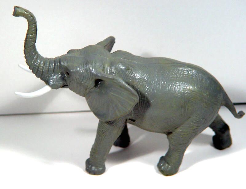 Baby Elephant Figure