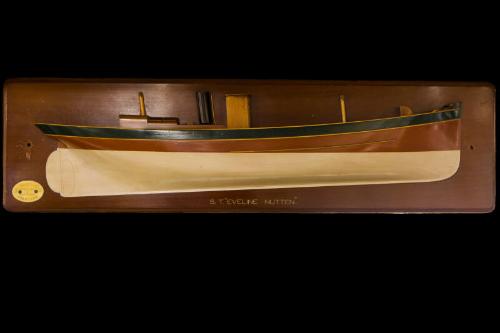 Half Hull Model of "SS Eveline Nutten"