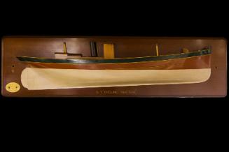 Half Hull Model of "SS Eveline Nutten"