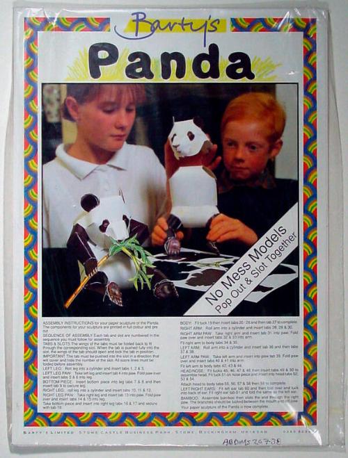 Cut Out/Construct Panda 