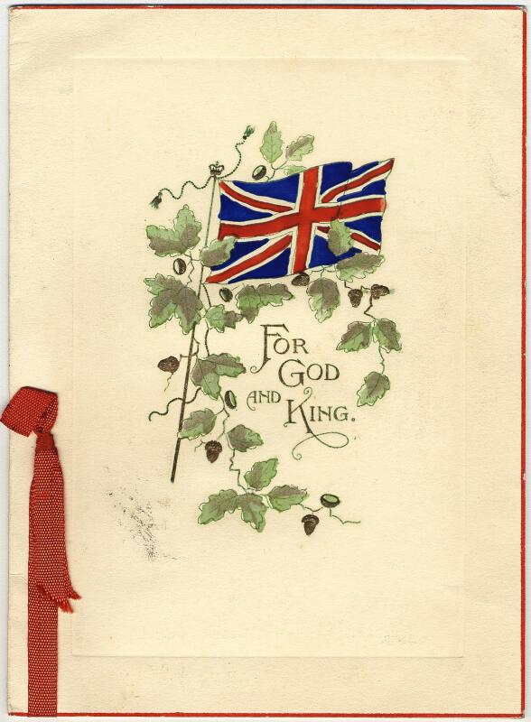 World War I Christmas Card
