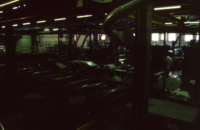 Conversion, Cutting and Sheeting Department