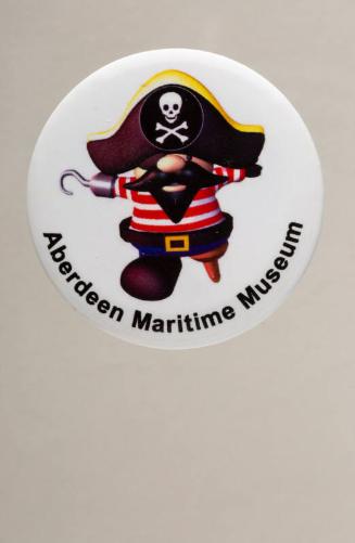 'Pirate Jack' button badge