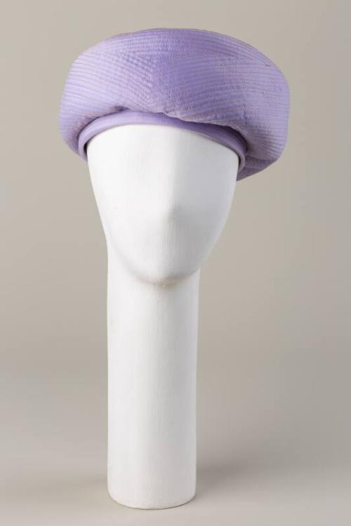 Lilac Pillbox Hat