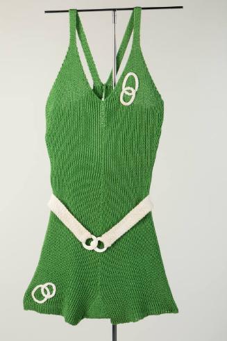 Green Knitted Swimsuit