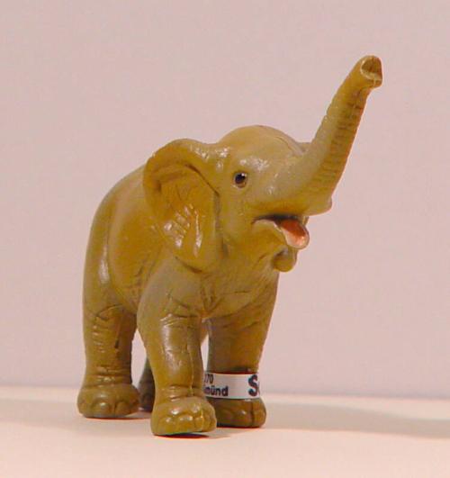 Baby Elephant Figure