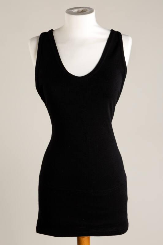 Black Wool Swimsuit