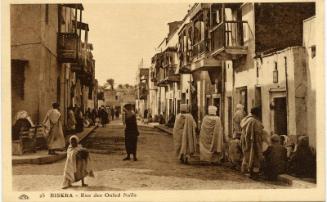 Biskra - Street scene (Rue des Ouled Nails) 