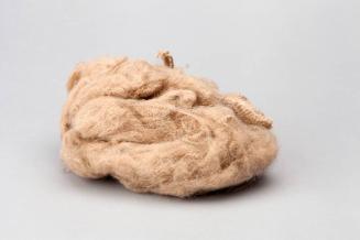 Sample of Raw Synthetic Fibre (Beige)