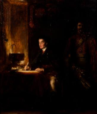 The Duke of Wellington writing Dispatches