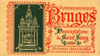 Book of 20 detachable postcards of Bruges 