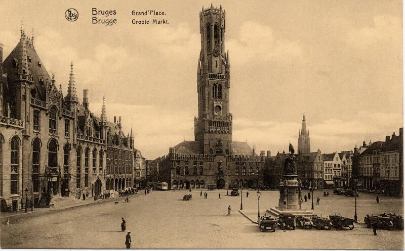 Bruges - Marketplace (Grand Place) 