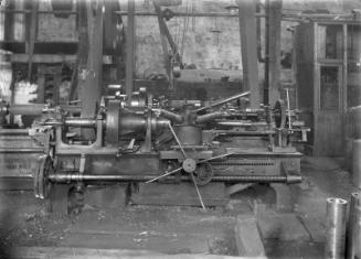 Machine Shop With Lathes