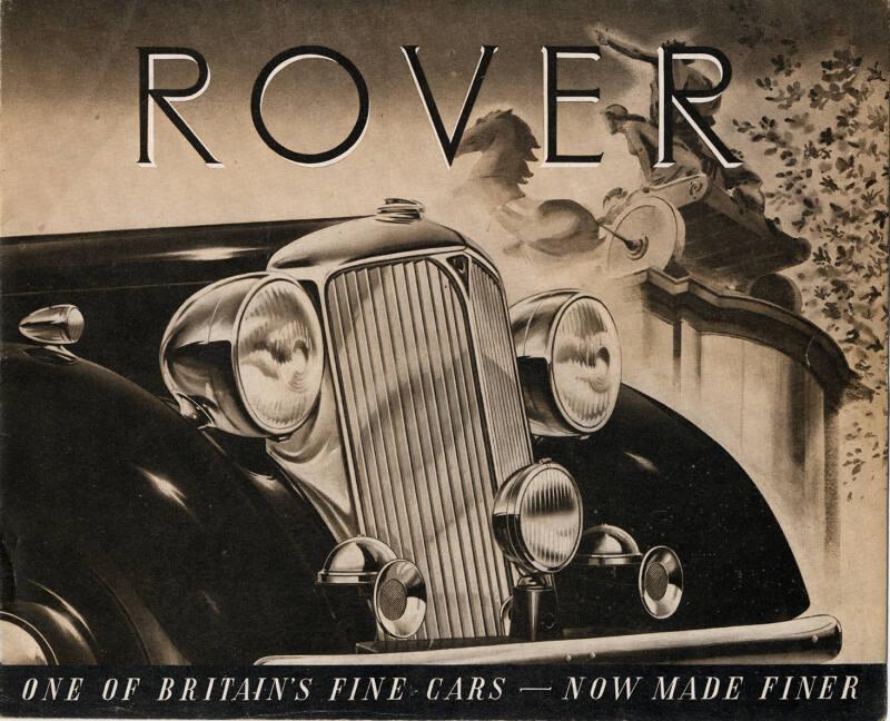 Rover - one of Britain's Fine Cars - now made finer