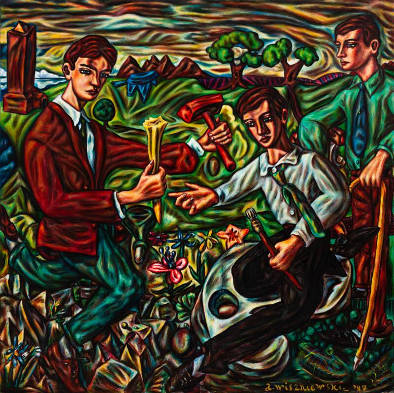 British Sculptor, Painter, Critic