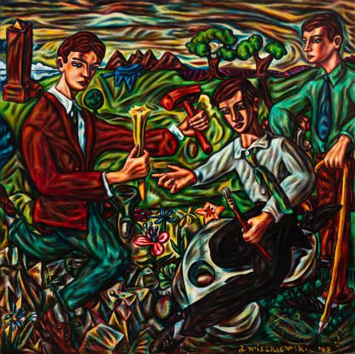 British Sculptor, Painter, Critic