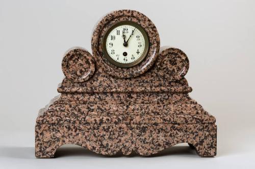 Granite Clockcase and Clock