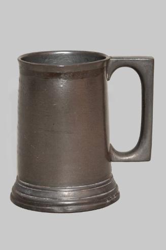 Pewter Tankard Presented To A. Hall And Others For Winning The Akindos Cup In Rowing, Nagasaki