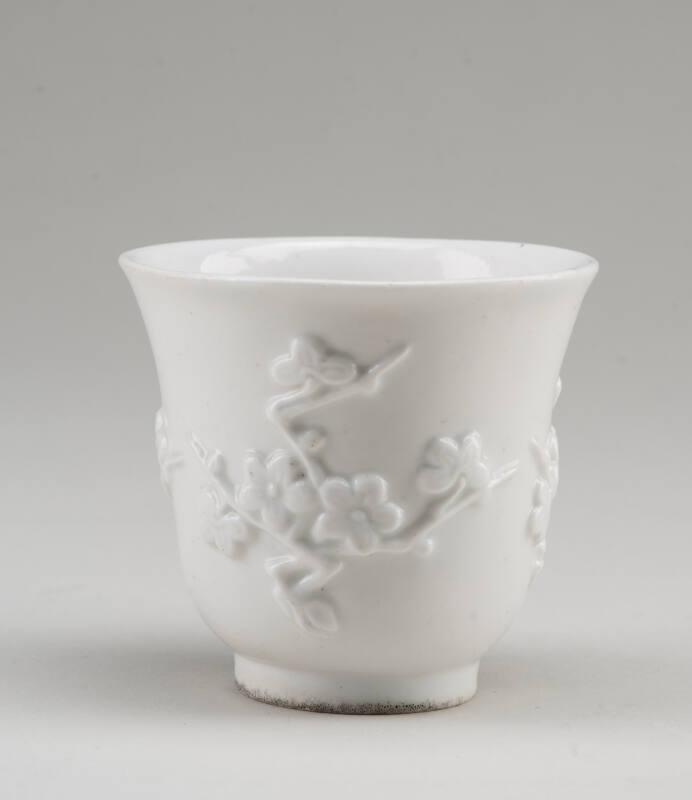 White Prunus Beaker