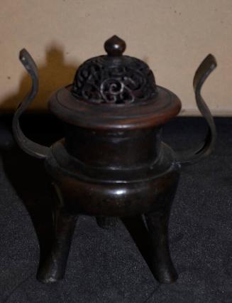 Bronze Tripod Vessel