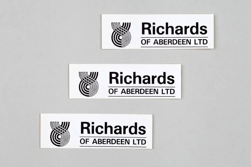 Richards of Aberdeen Ltd Label