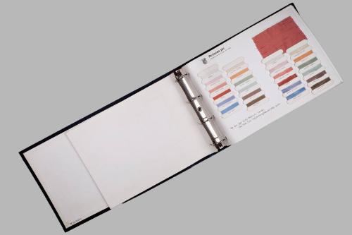 File of Product Samples for Richards plc Furnishing Yarns