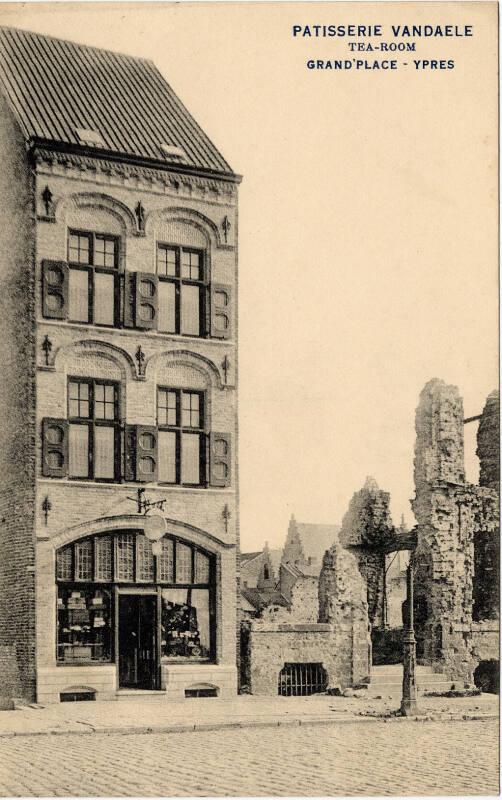 France - Pattisserie Vandaele tea room, Grand Place, Ypres 