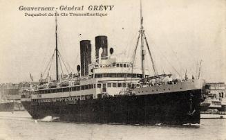 The ship Gouverneur-General Grevy 