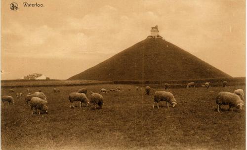 Waterloo - Site of battle and memorial on hill 