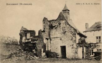 Waterloo - Destroyed building, Hougomont 