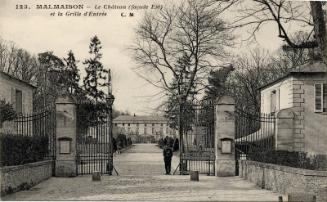 Malmaison - Entrance gate to chateau