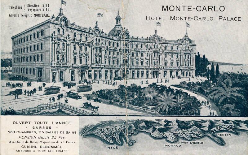 Monte Carlo - Hotel Monte-Carlo Palace 