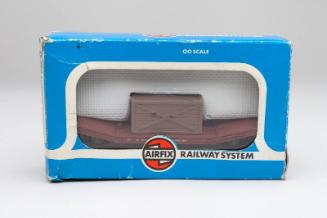 Boxed Airfix Railway System OO Scale 25 Ton 'Lowmac' Machine Wagon with Load