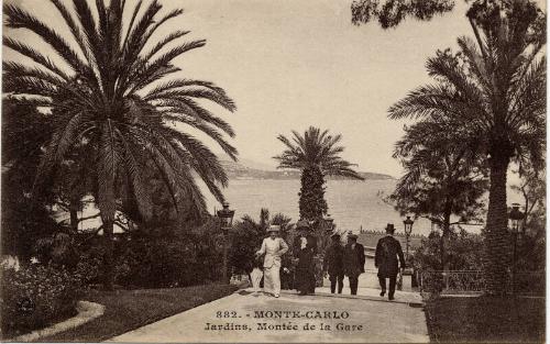 Monte Carlo - Montee de la Gare gardens