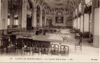 Monte Carlo - Day room at the casino