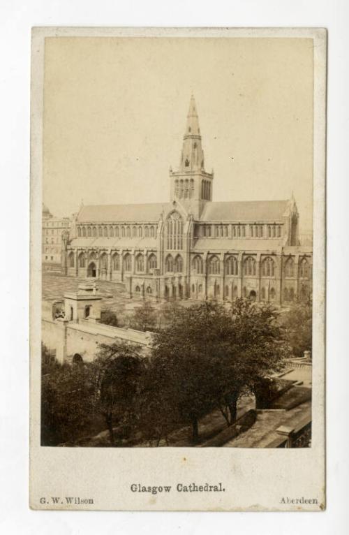 Carte de Visite of Glasgow Cathedral