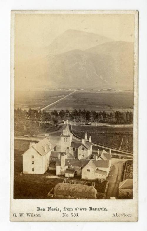 Carte de Visite of Ben Nevis, From Banavie