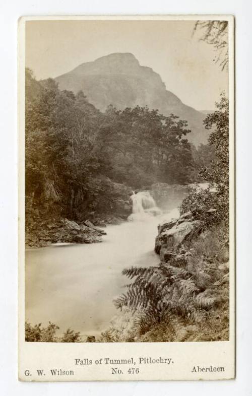 Carte de Visite of Falls Of Tummel