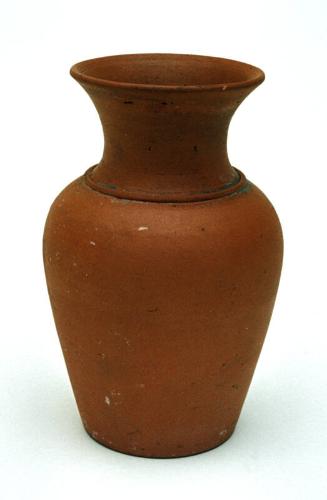 Plain Earthenware Vase by Clarke & Smith
