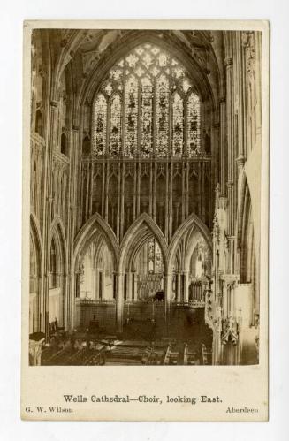 Carte de Visite of Wells Cathedral, Choir