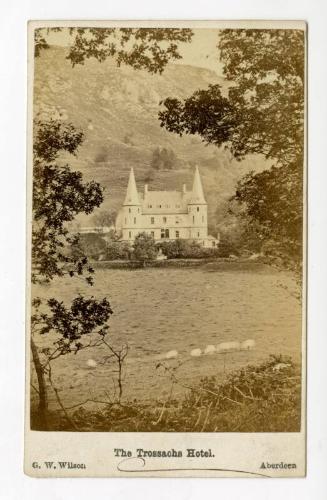 Carte de Visite of the Trossachs Hotel