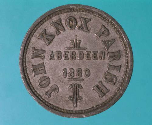 Church Communion Token (Aberdeen, John Knox Parish)