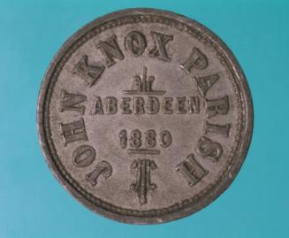 Church Communion Token (Aberdeen, John Knox Parish)