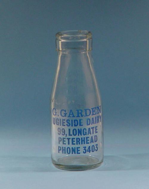 Half Pint Milk Bottle